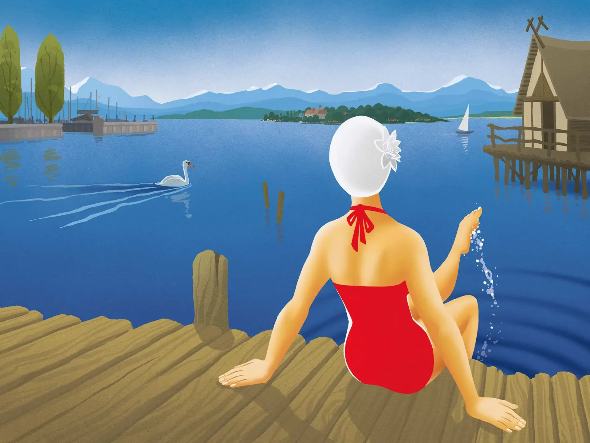 Seeferien Magazin 2020 Cover Illustration